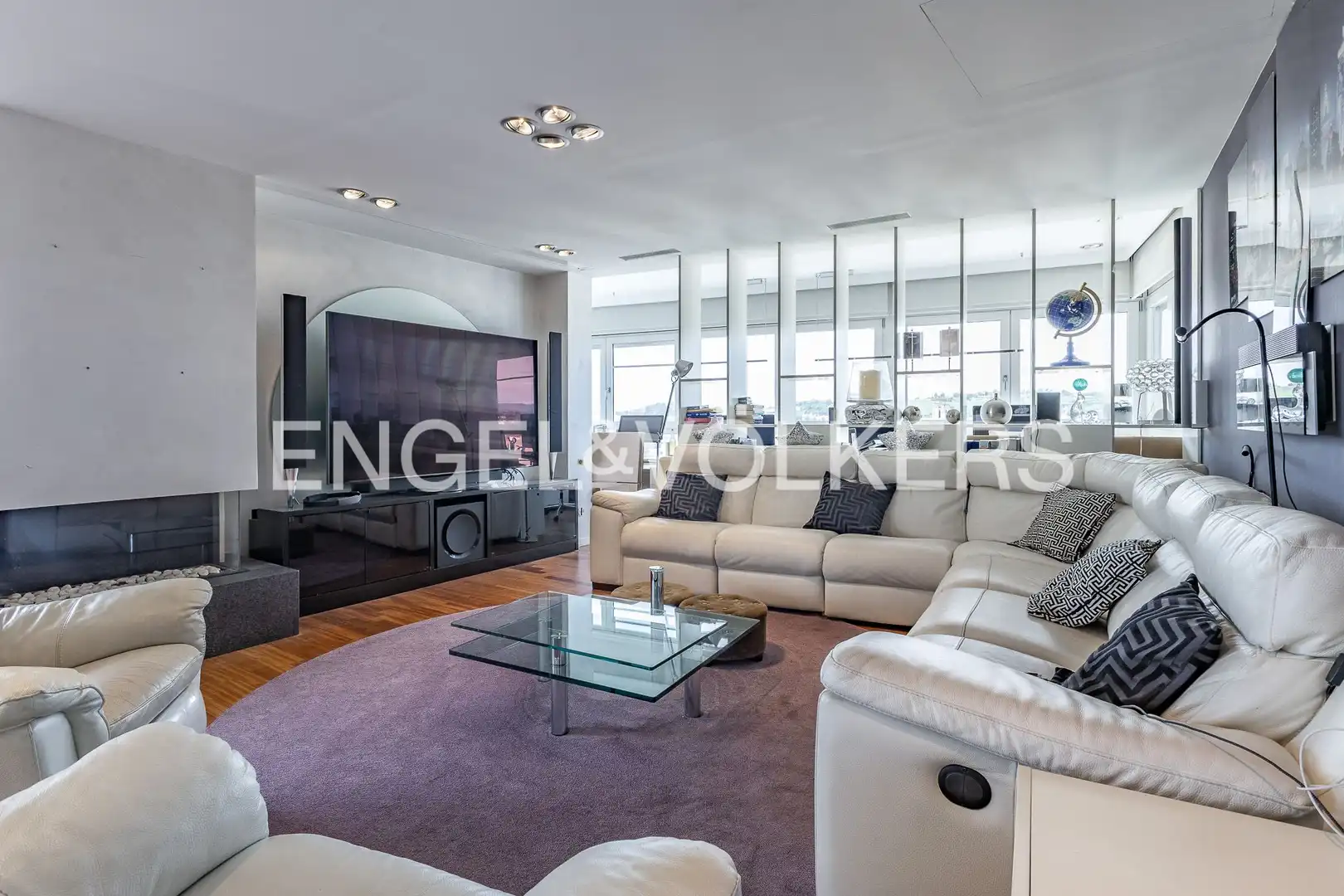 Sala de estar de Piso en venta en Granollers con Calefacción, Parquet y Terraza