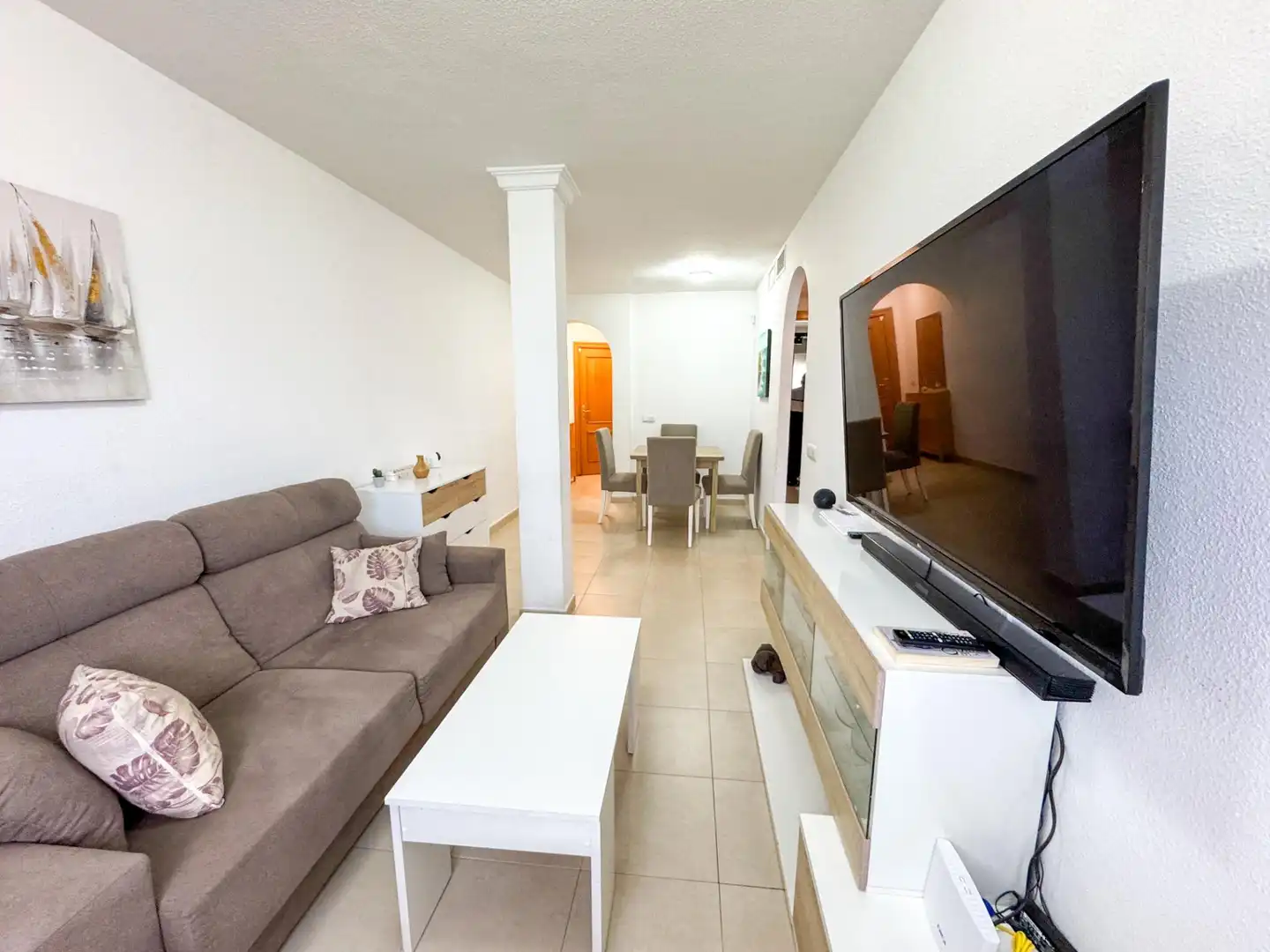 Living room of Flat for sale in Torremolinos  with Air Conditioner