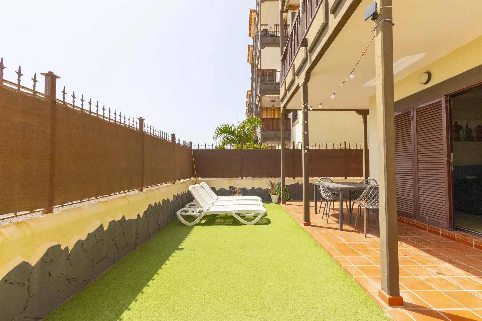 Terraza de Piso en venta en Arona con Jardín privado, Terraza y Piscina