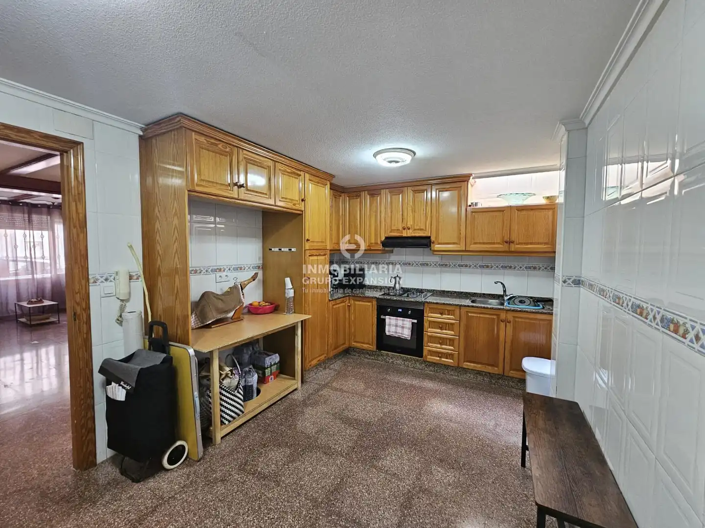 Kitchen of Houses for sale in Aspe  with Air Conditioner, Terrace and Storage room