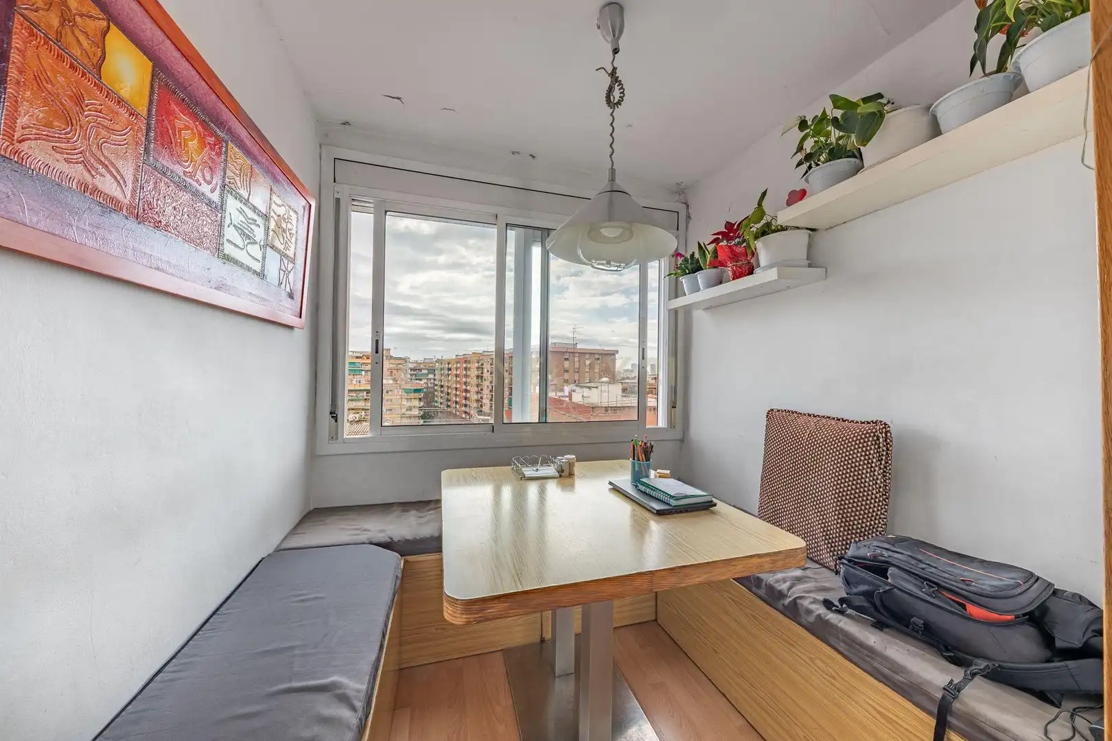 Dormitori de Apartament en venda en Badalona amb Aire condicionat i Balcó