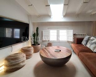 Wohnzimmer von Wohnung miete in  Valencia Capital mit Klimaanlage