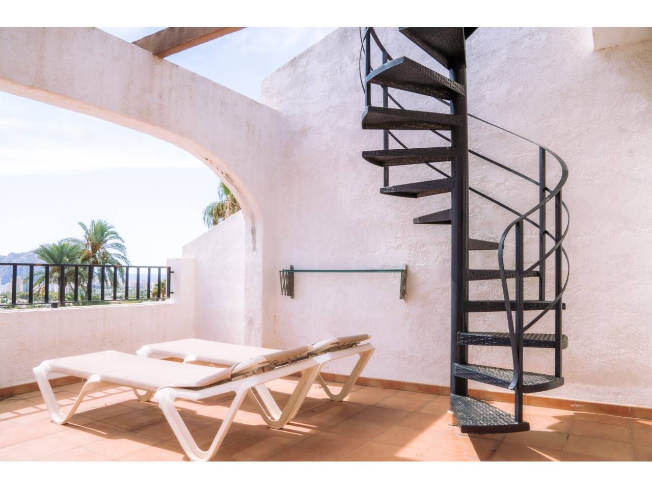 Terrassa de Casa adosada en venda en Calpe / Calp amb Terrassa i Piscina comunitària