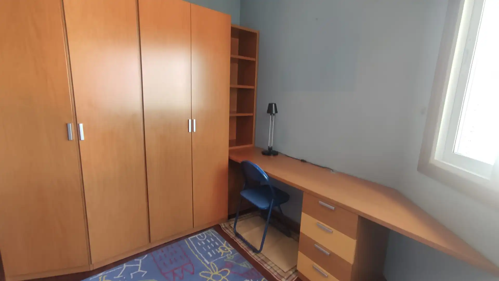 Bedroom of Flat for rent in Ourense Capital   with Heating, Furnished and Oven