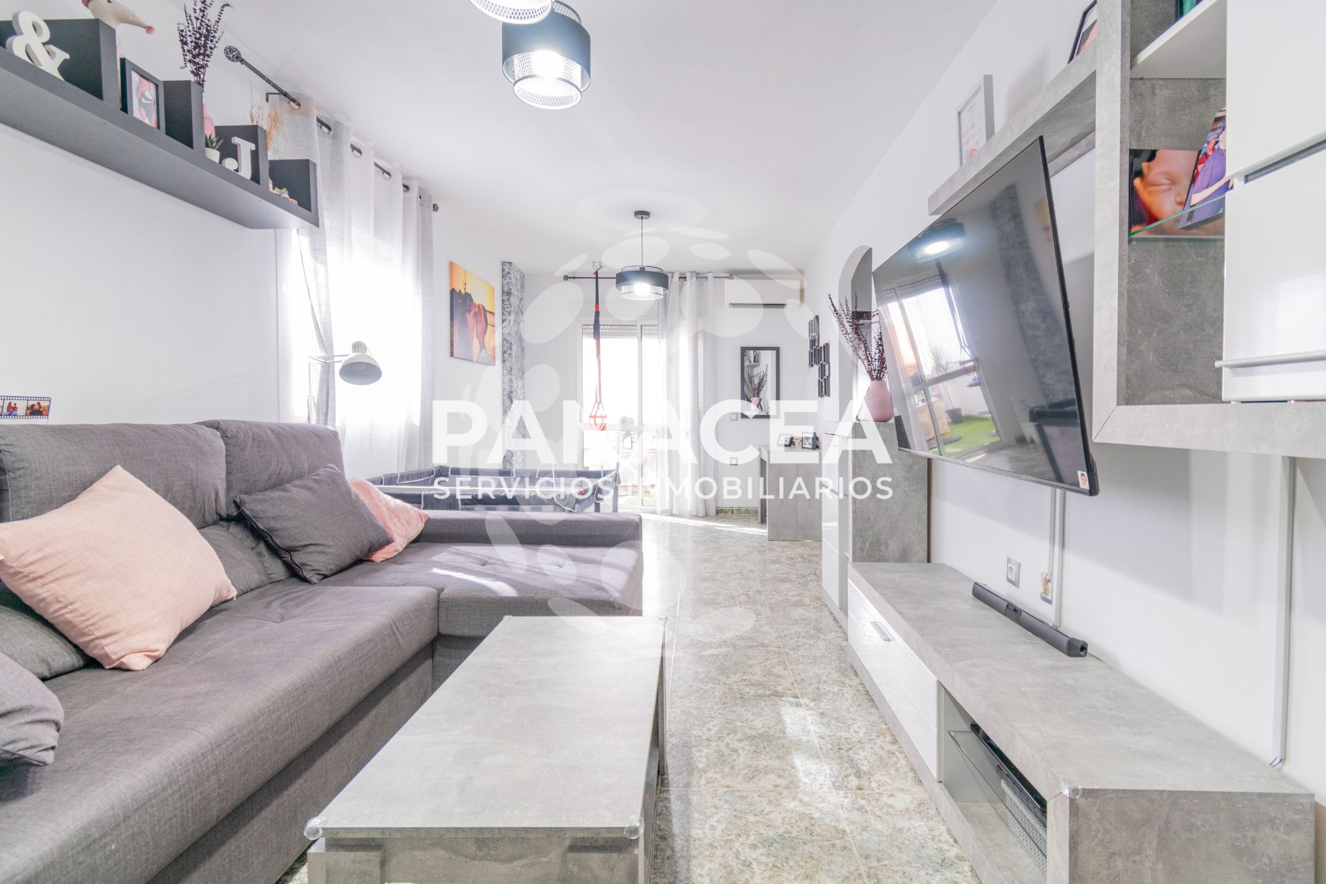 Exterior view of Flat for sale in Vícar  with Terrace, Furnished and Oven