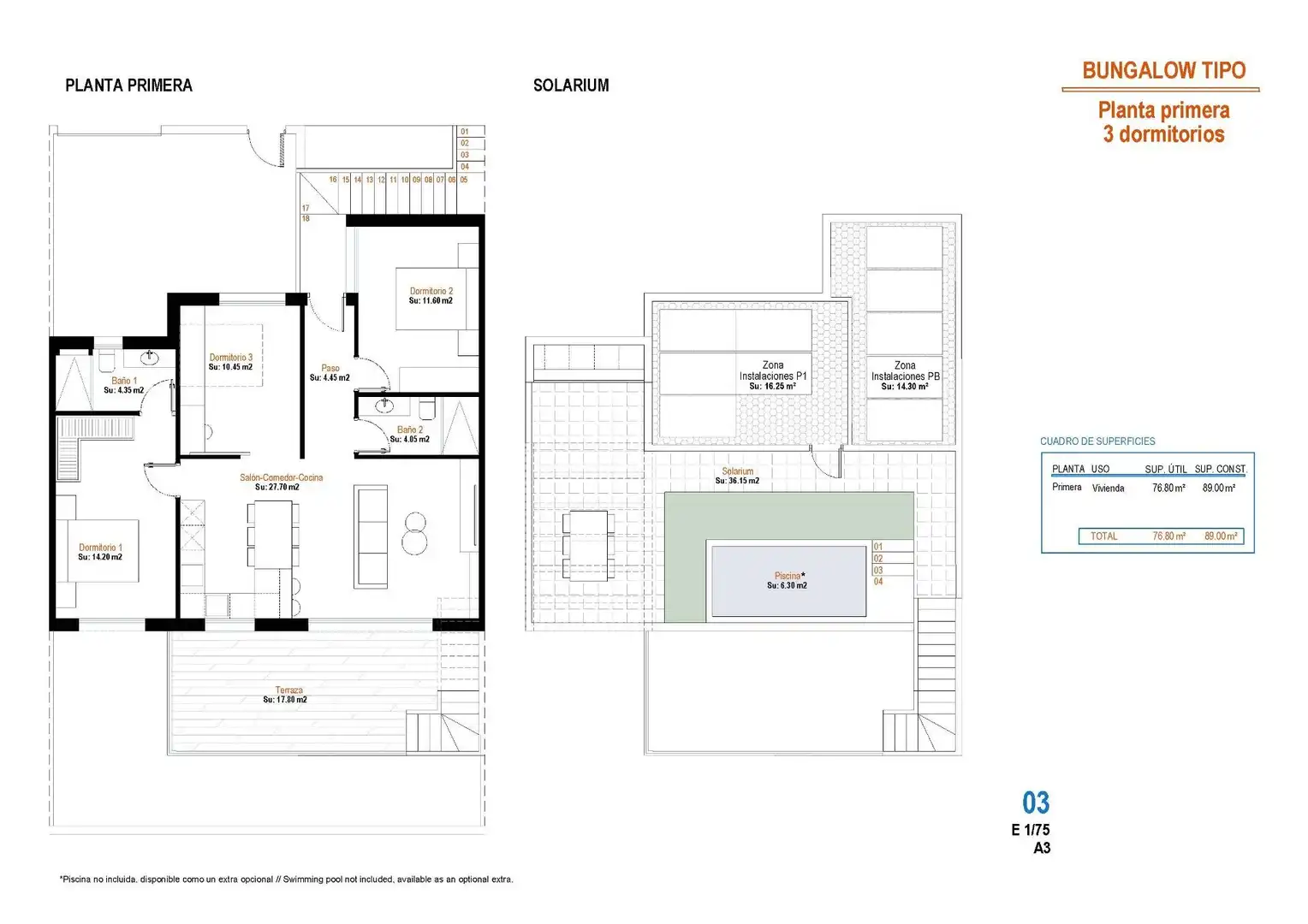 Bungalow avec piscine à vendre à Condado de Alhama, imagen 11