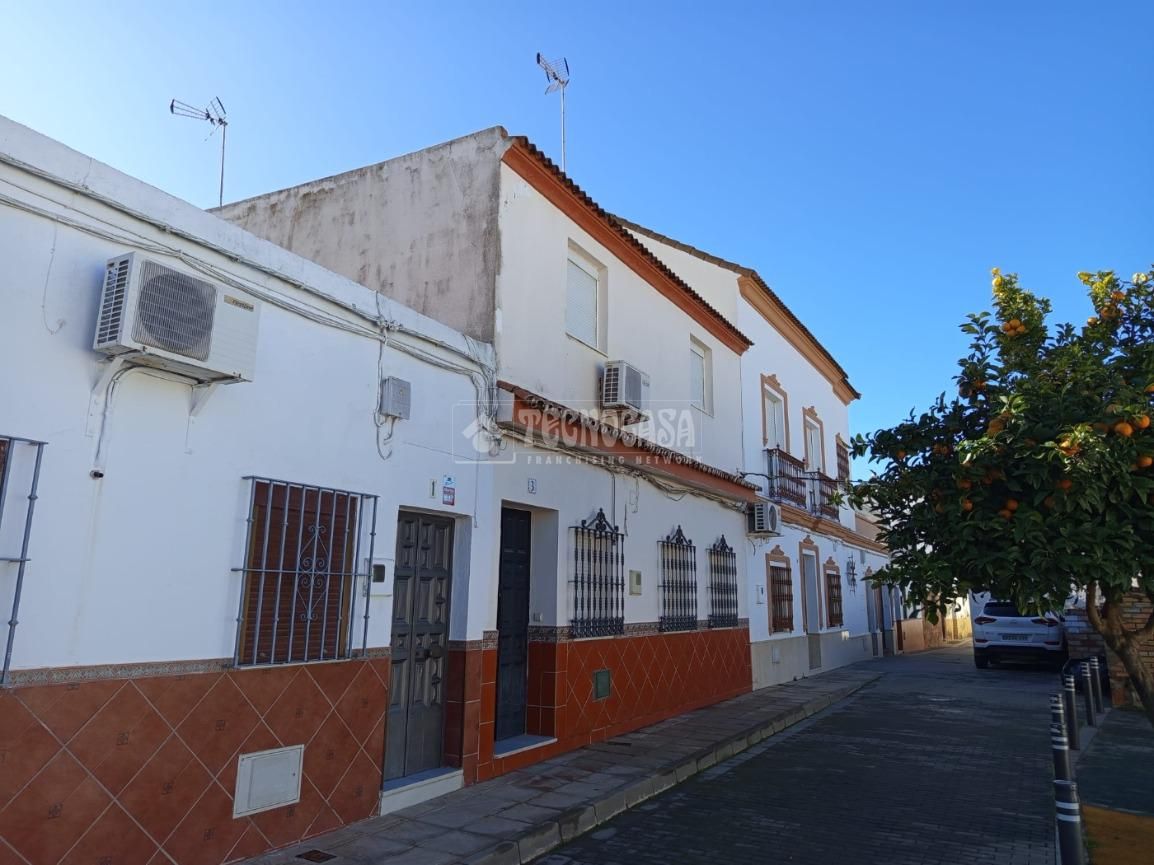 Vista exterior de Casa adosada en venta en Sanlúcar la Mayor