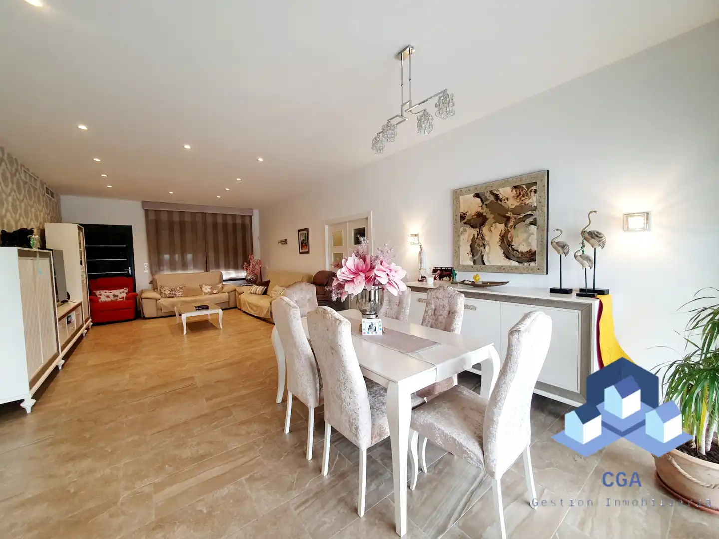 Comedor de Casa o chalet en venta en Lorca con Aire acondicionado, Calefacción y Jardín privado