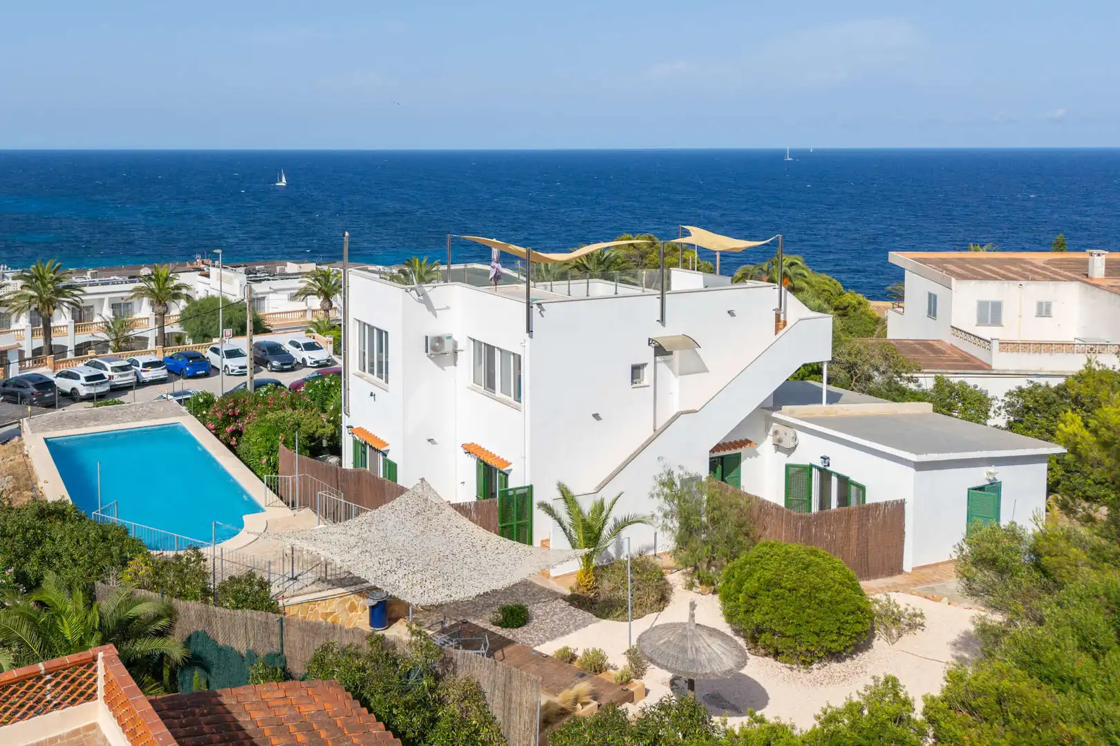 Vista exterior de Casa o xalet en venda en Manacor amb Aire condicionat, Terrassa i Moblat