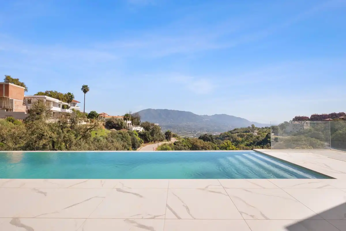 Swimming pool of Houses for sale in Ojén  with Air Conditioner, Private garden and Terrace