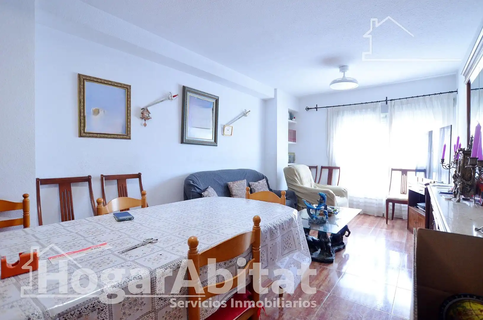 Sala d'estar de Pis en venda en Tavernes de la Valldigna
