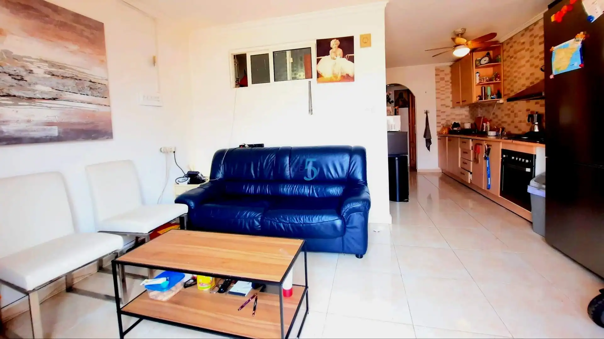 Wohnzimmer von Haus oder Chalet zum Verkauf in Torrevieja mit Klimaanlage, Terrasse und Abstellraum