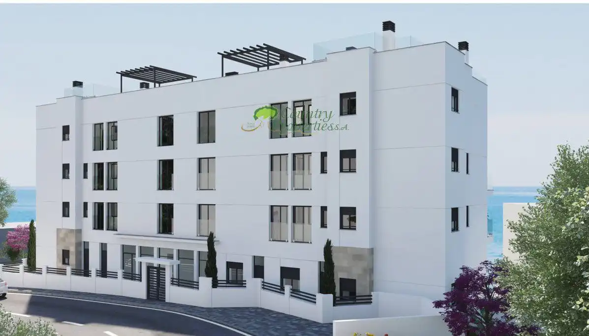 Vista exterior de Apartamento en venta en Torrox con Terraza, Balcón y Piscina comunitaria