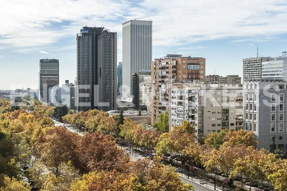 Vista exterior de Pis de lloguer en Madrid amb Aire condicionat, Calefacció i Parquet