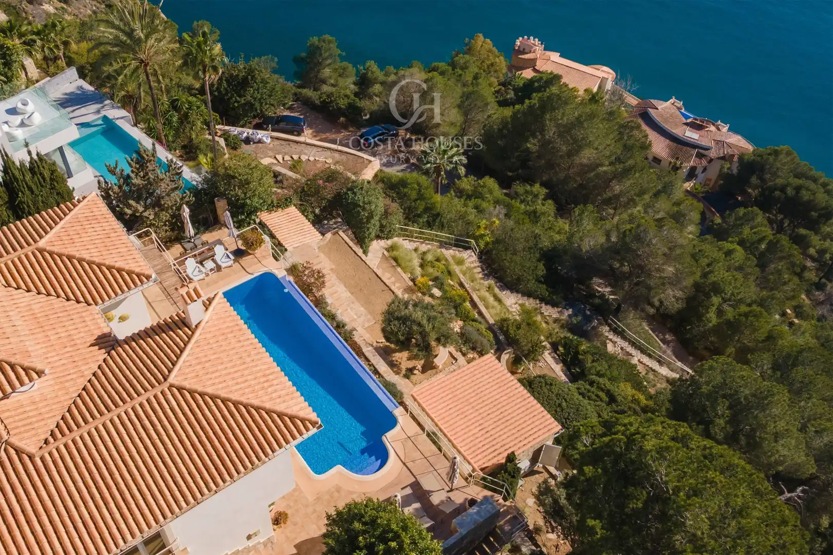 Exterior view of Houses for sale in Jávea / Xàbia  with Air Conditioner, Private garden and Terrace