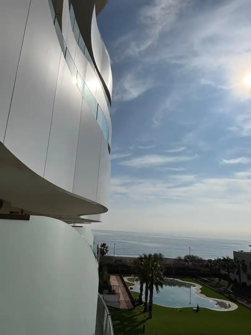 Vista exterior de Pis en venda en El Puig de Santa Maria amb Aire condicionat, Balcó i Piscina comunitària