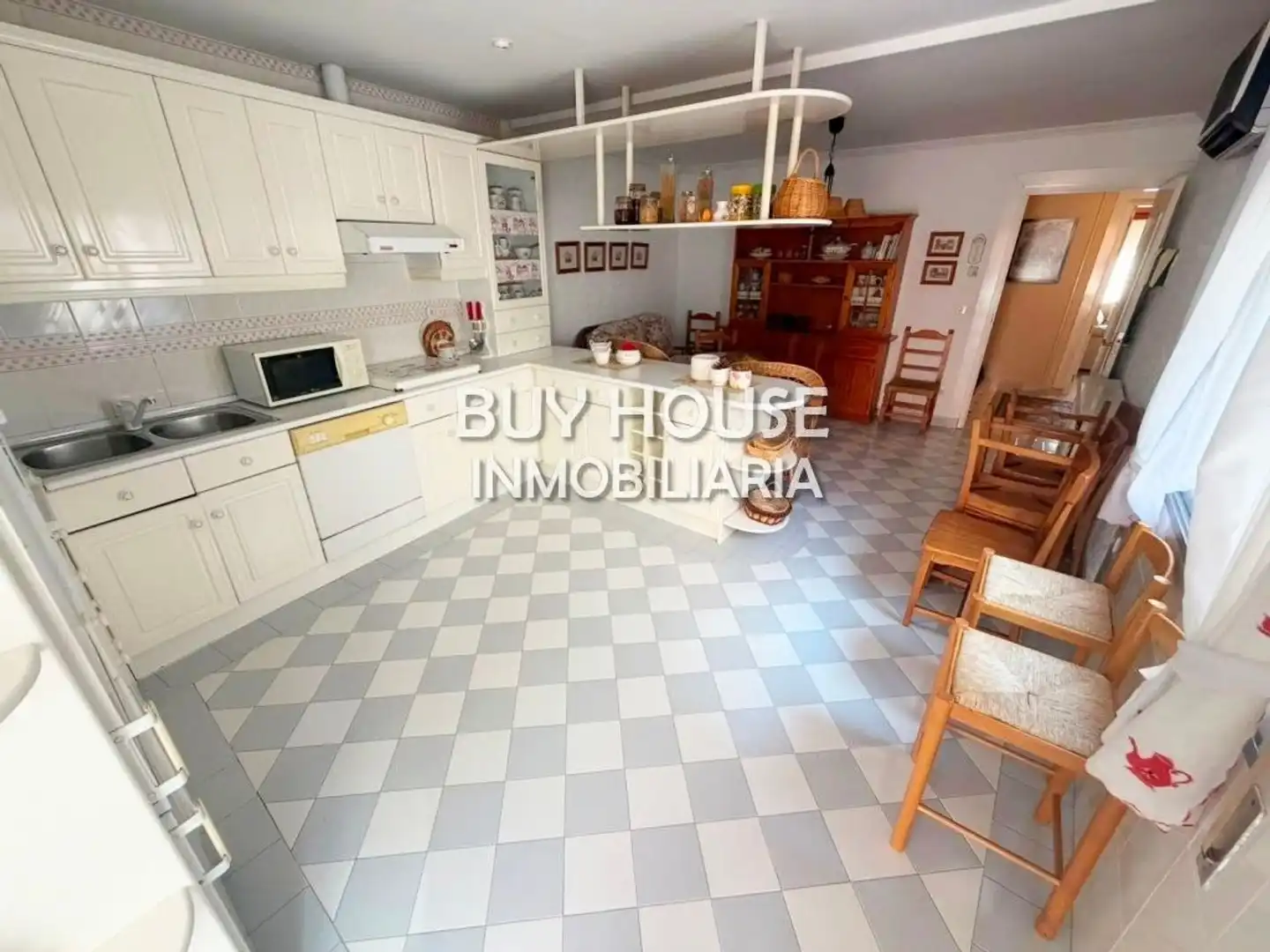 Cocina de Dúplex en venta en Alameda de la Sagra con Aire acondicionado y Terraza