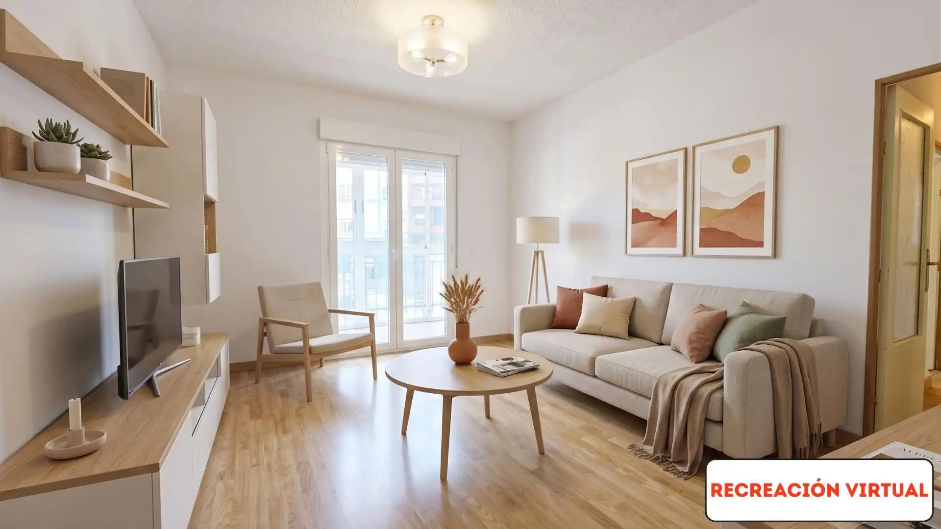 Wohnzimmer von Wohnung zum Verkauf in Ávila mit Möbliert