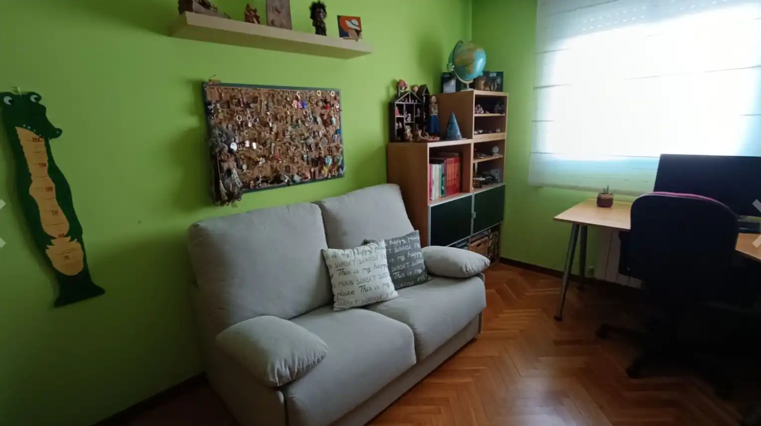 Wohnzimmer von Wohnung zum Verkauf in Valladolid mit Heizung, Privatgarten und Abstellraum
