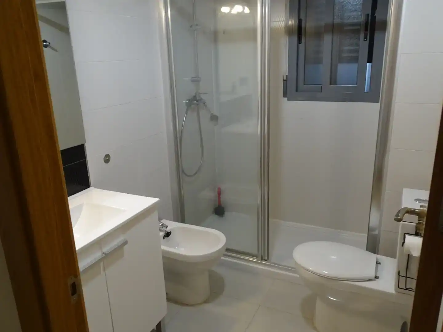 Bany de Apartament en venda en  Murcia Capital amb Aire condicionat i Piscina