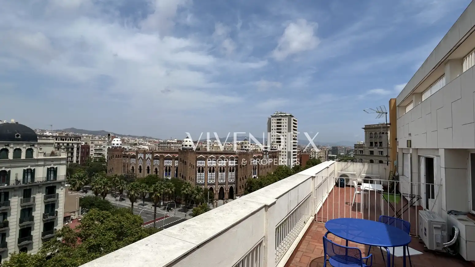 Terraza de Oficina de alquiler en Barcelona con Calefacción, Terraza y Amueblado