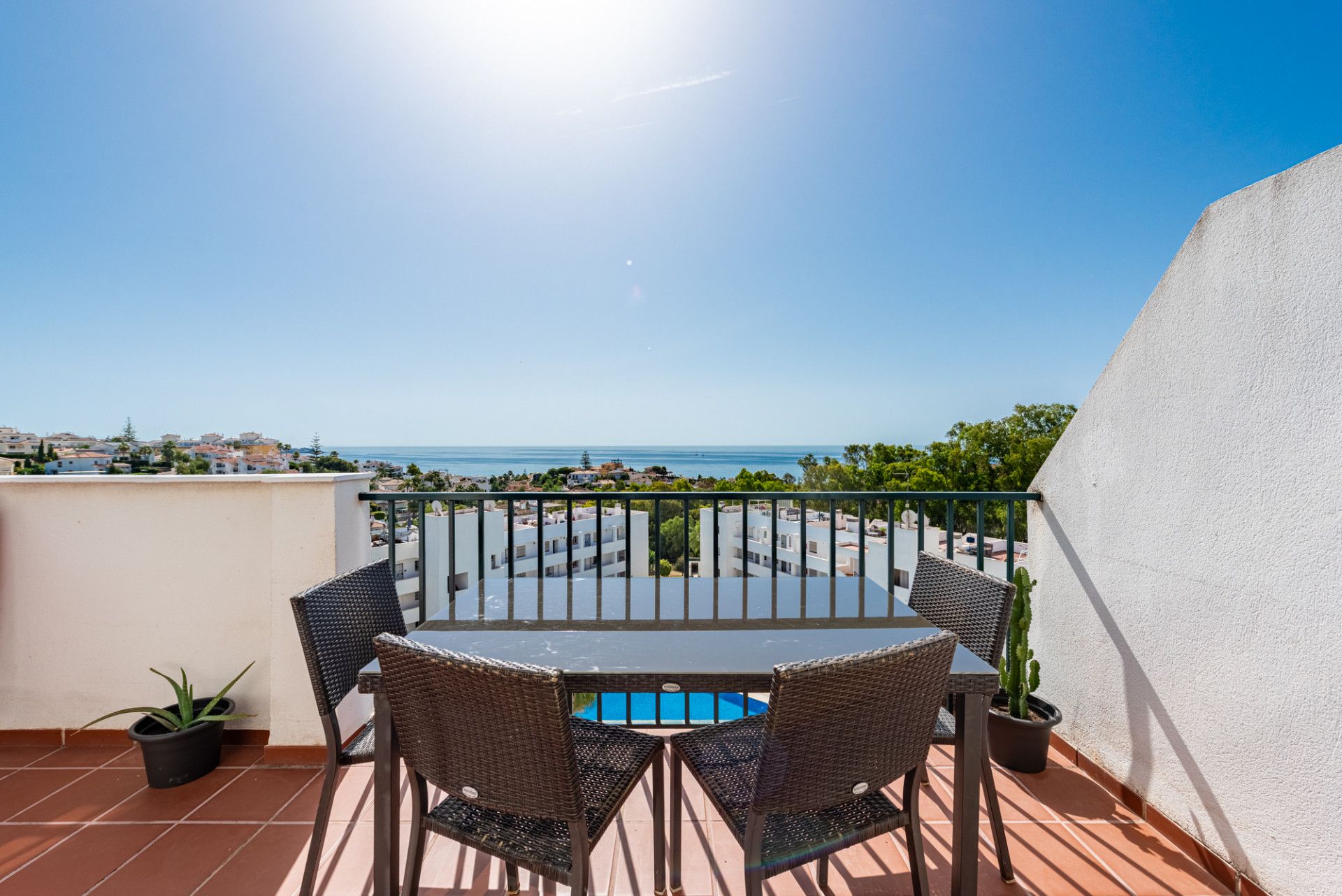 Terrace of Attic for sale in Mijas  with Air Conditioner, Terrace and Swimming Pool