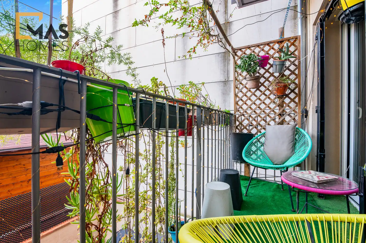 Terrasse von Erdgeschoss zum Verkauf in Martorell mit Balkon