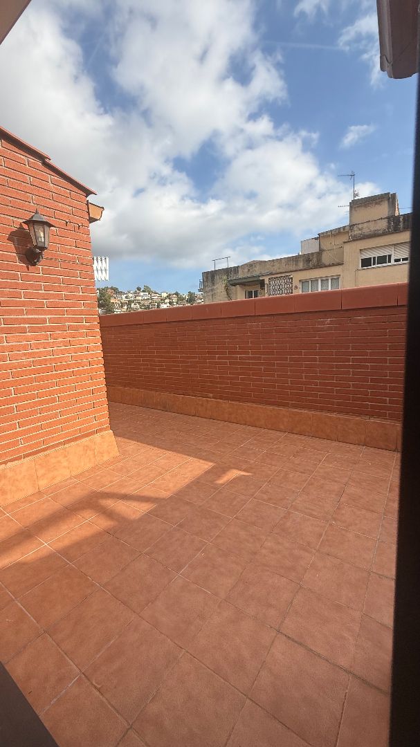 Terrasse von Maisonette zum verkauf in Vallirana mit Heizung, Parkett und Terrasse
