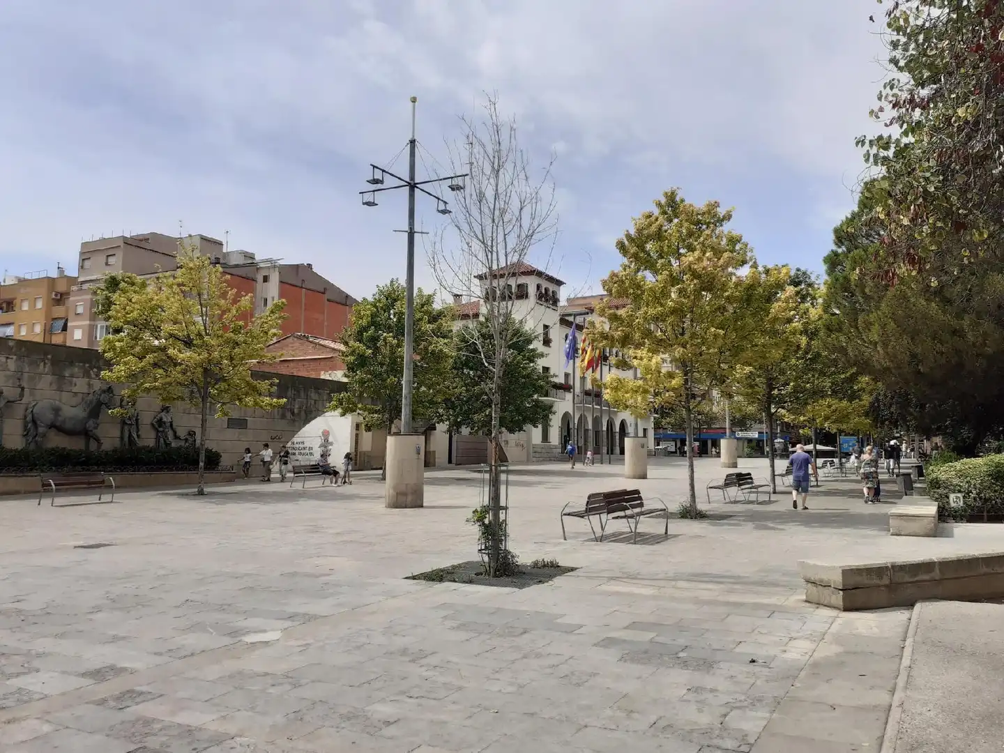 Vista exterior de Piso en venta en Barberà del Vallès con Terraza