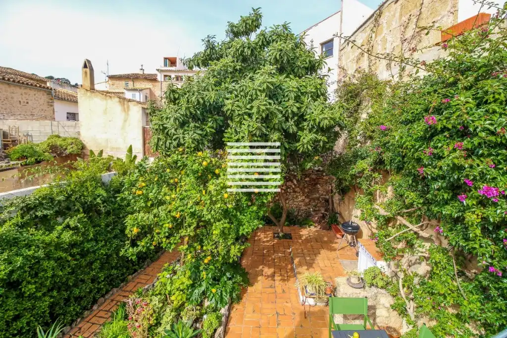 Jardín de Casa adosada en venta en Pollença con Aire acondicionado y Amueblado