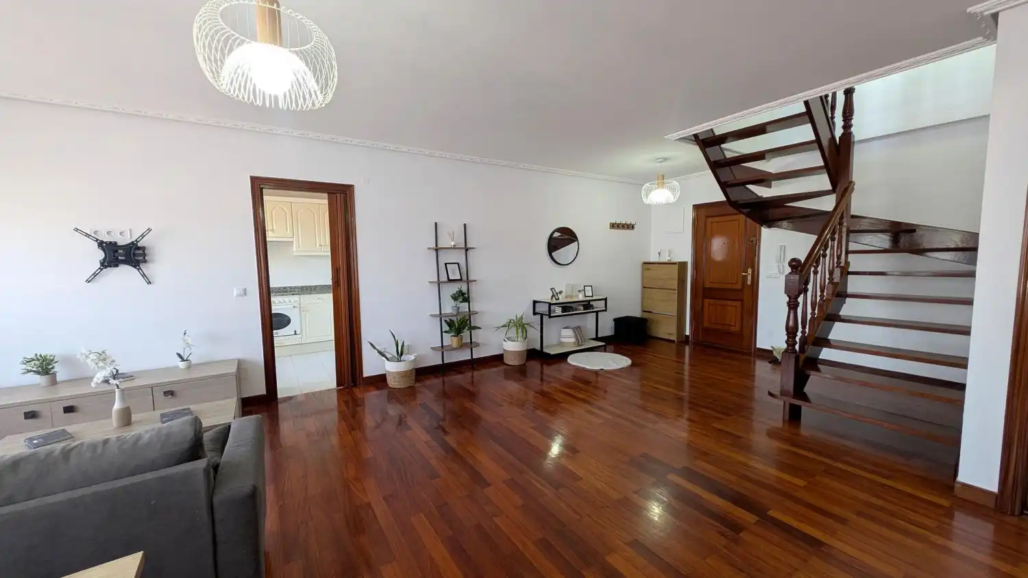 Living room of Flat for sale in Piélagos  with Heating, Terrace and Furnished