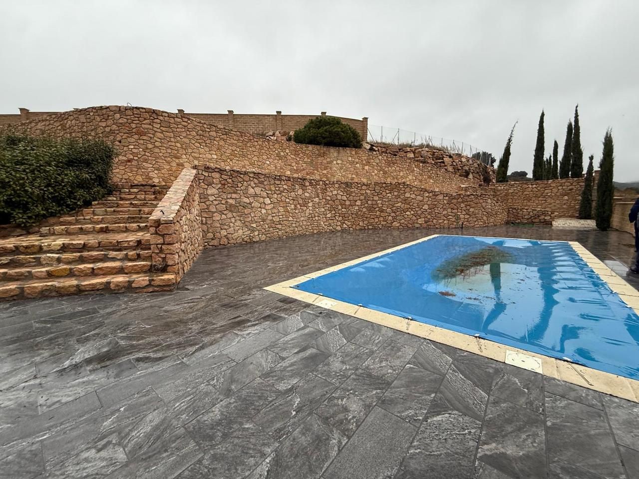 Swimming pool of House or chalet for sale in Castillejo de Mesleón  with Heating, Private garden and Terrace