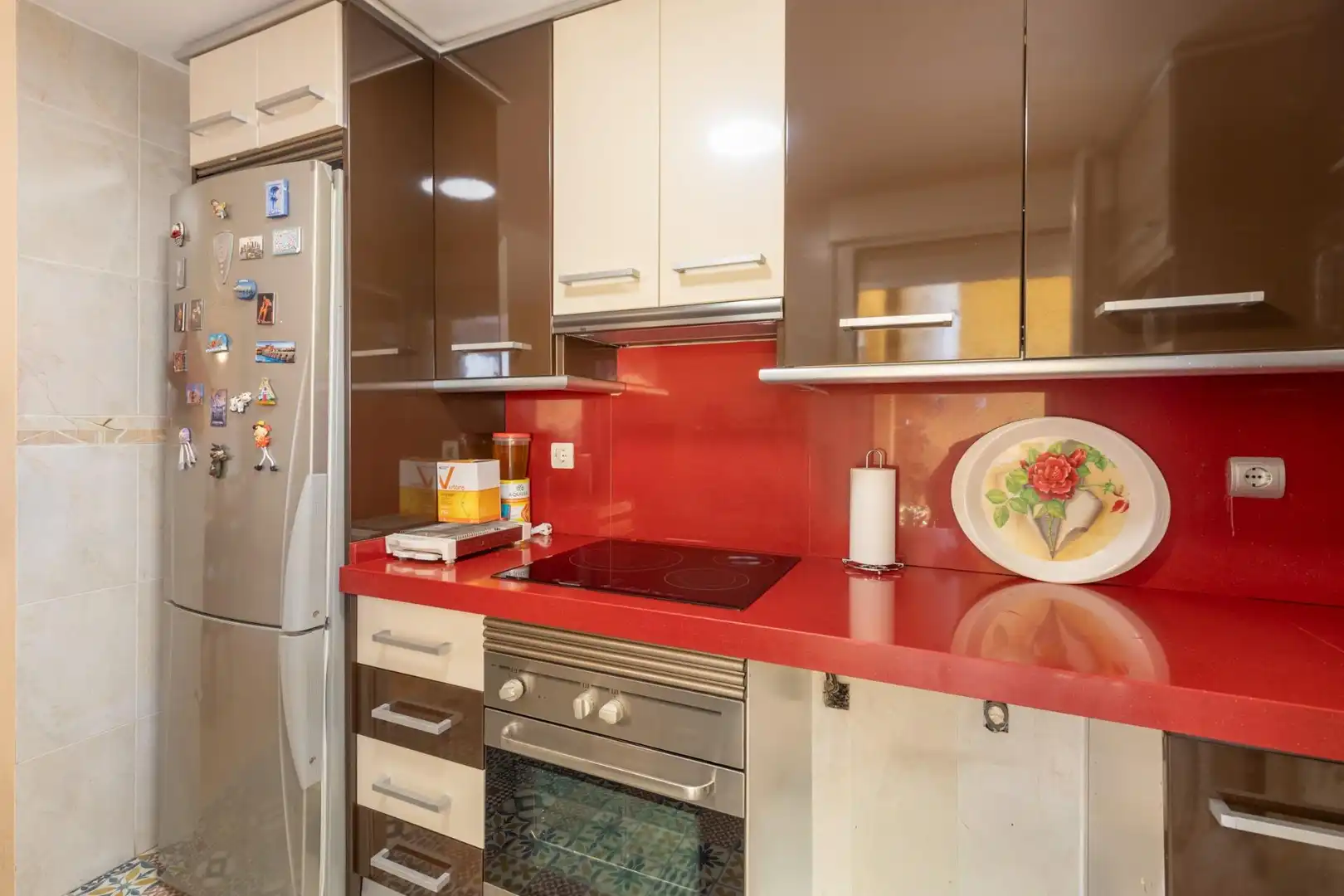 Kitchen of Flat for sale in Churriana de la Vega  with Air Conditioner, Terrace and Balcony