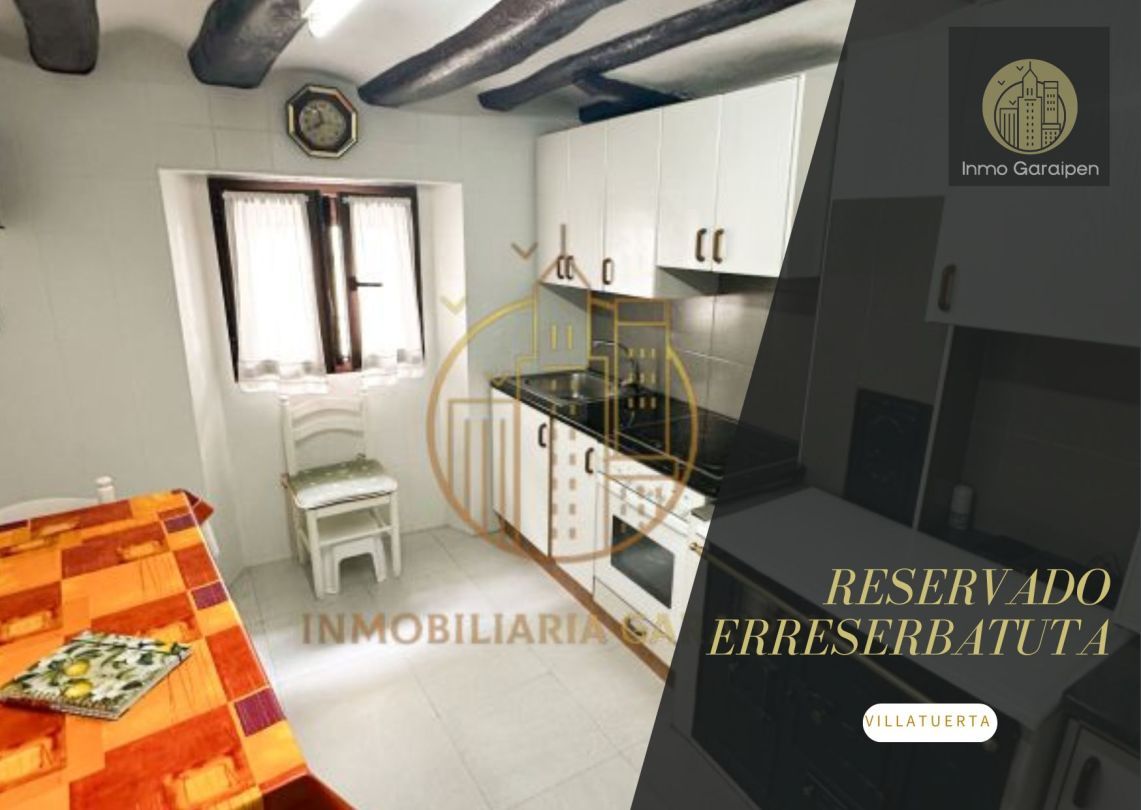 Cocina de Casa o chalet en venta en Villatuerta con Terraza