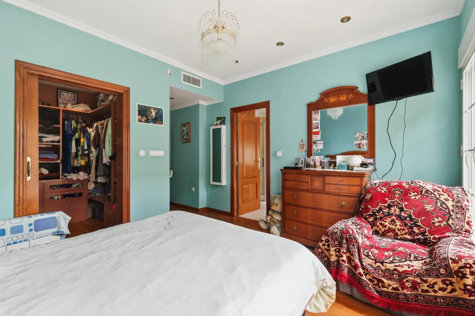 Bedroom of Detached homes for sale in Godella  with Air Conditioner, Terrace and Furnished
