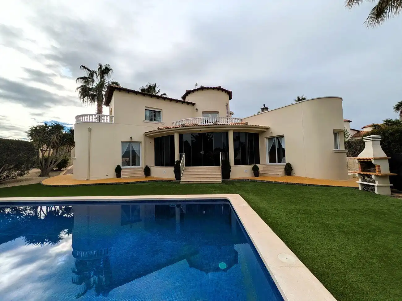 Exterior view of Houses for sale in Campos del Río  with Heating, Private garden and Swimming Pool