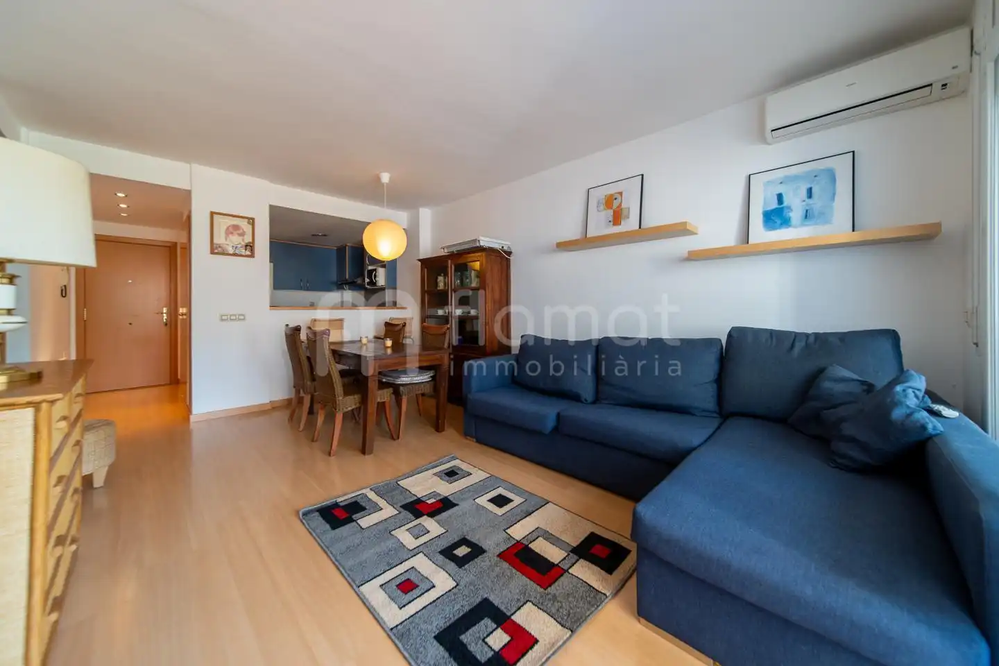 Living room of Ground floor for sale in Roses  with Air Conditioner and Terrace