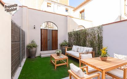 Terrace of Single-family semi-detached for sale in  Barcelona Capital  with Air Conditioner and Terrace