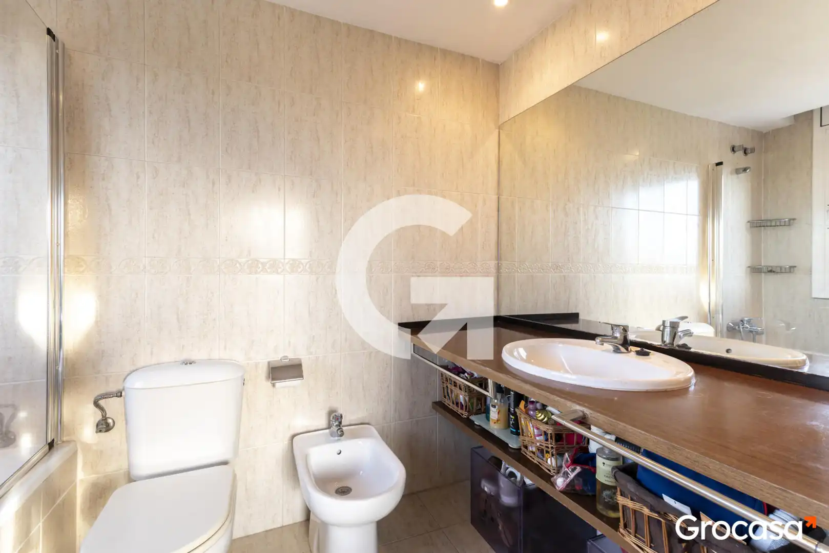 Bathroom of Flat for sale in Sant Feliu de Llobregat  with Air Conditioner, Heating and Furnished