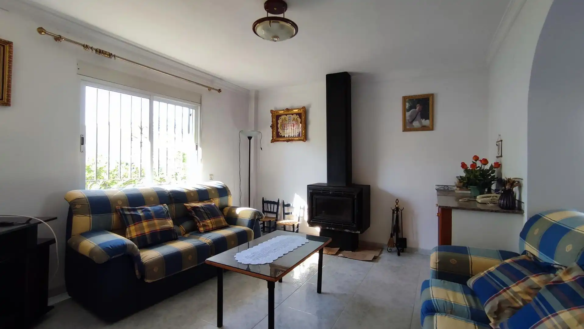 Sala de estar de Casa o chalet en venta en Oliva con Jardín privado y Trastero