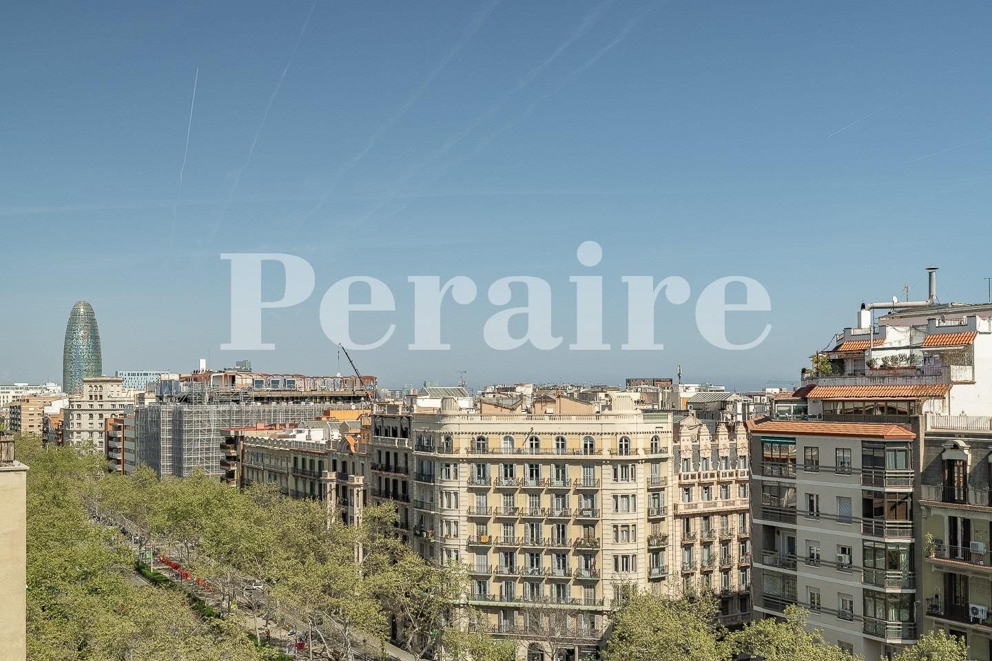 Exterior view of Attic for sale in  Barcelona Capital  with Heating and Terrace