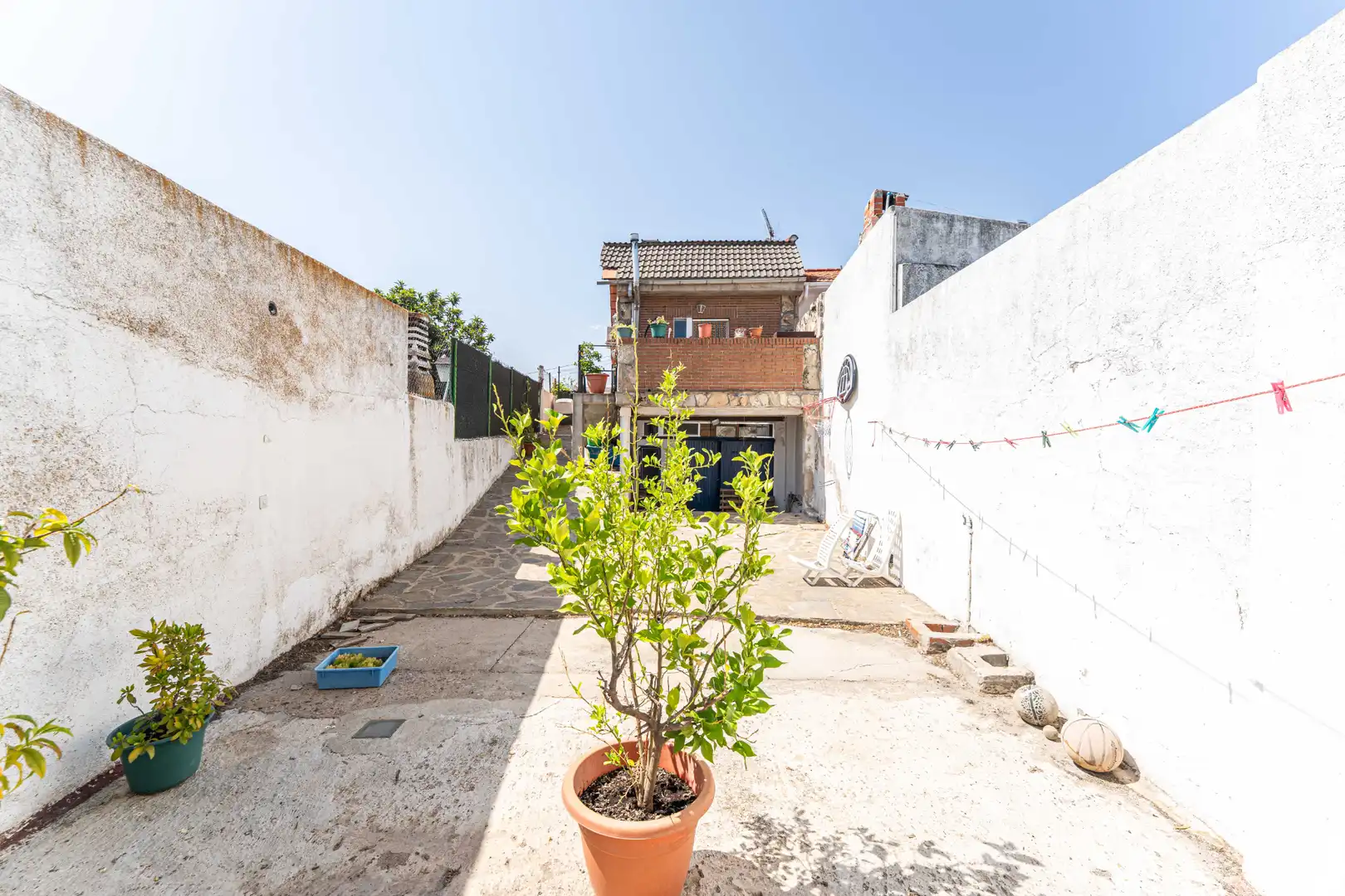 Vista exterior de Casa o xalet en venda en Collado Villalba amb Calefacció, Jardí privat i Terrassa