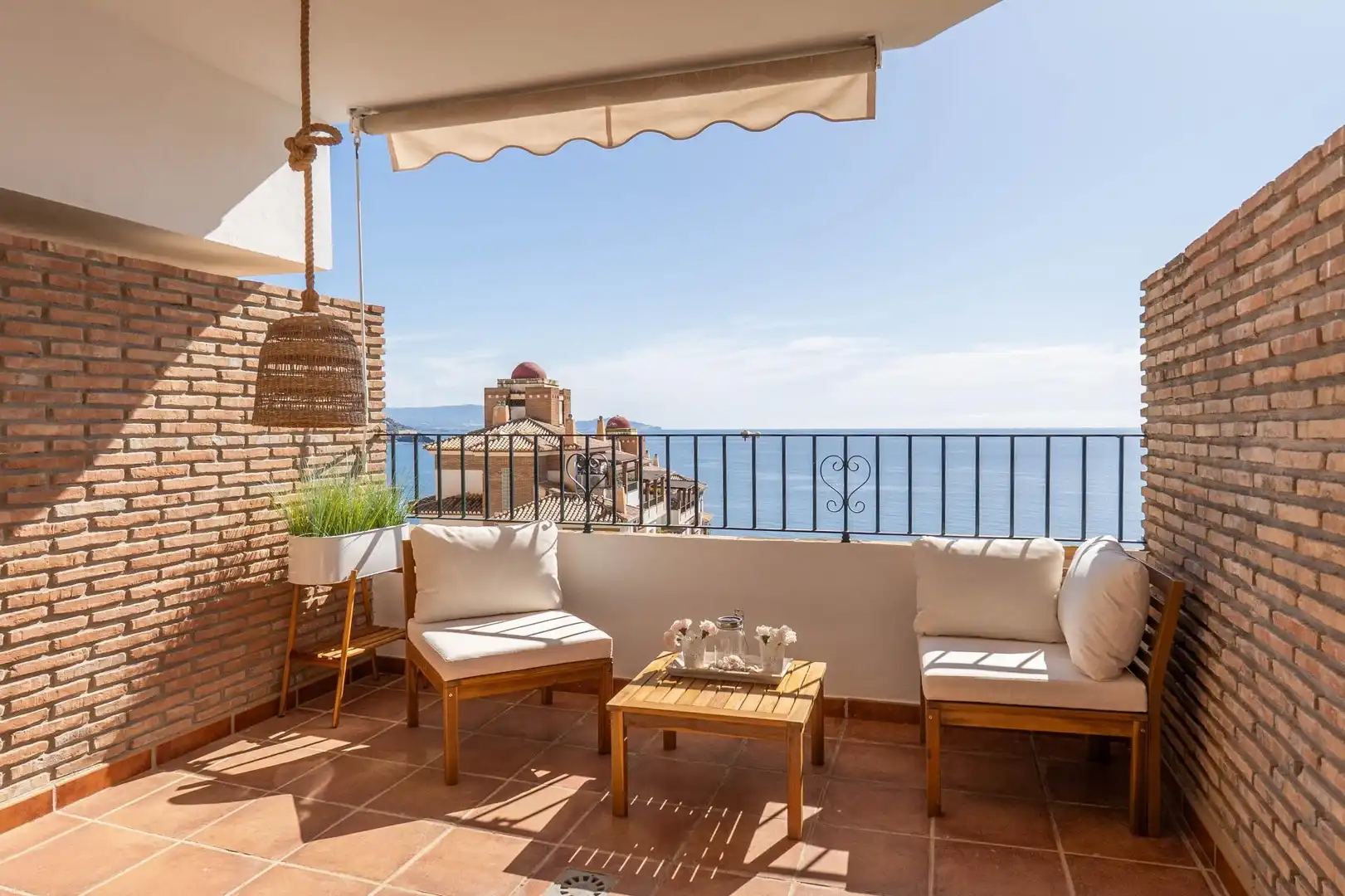 Terraza de Apartamento en venta en Almuñécar con Jardín privado, Terraza y Piscina comunitaria