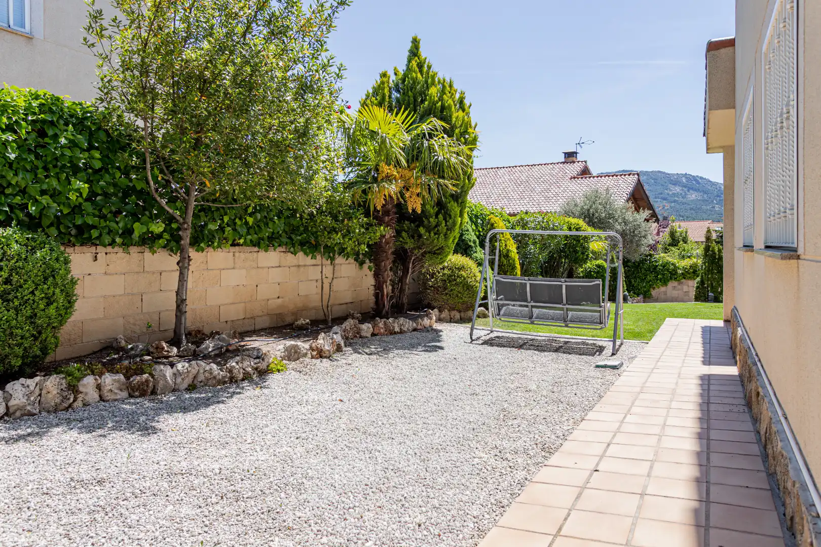 Garden of Detached homes for sale in Moralzarzal  with Heating, Furnished and Oven