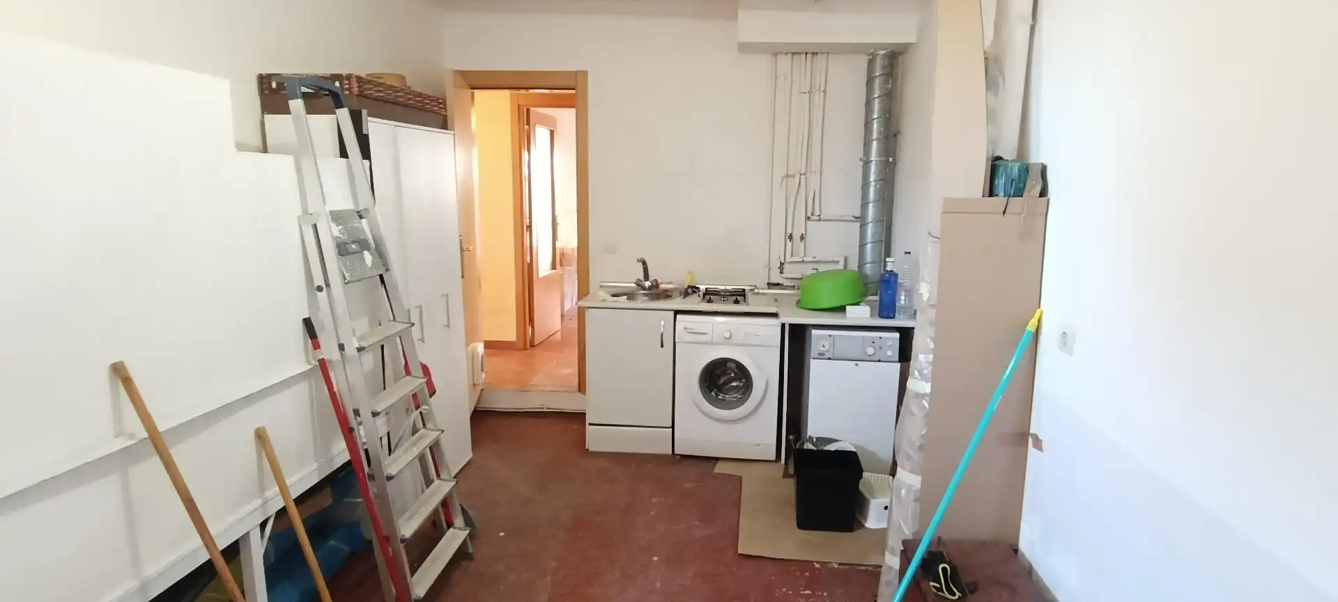 Küche von Einfamilien-Reihenhaus zum Verkauf in Cogollos mit Heizung und Privatgarten