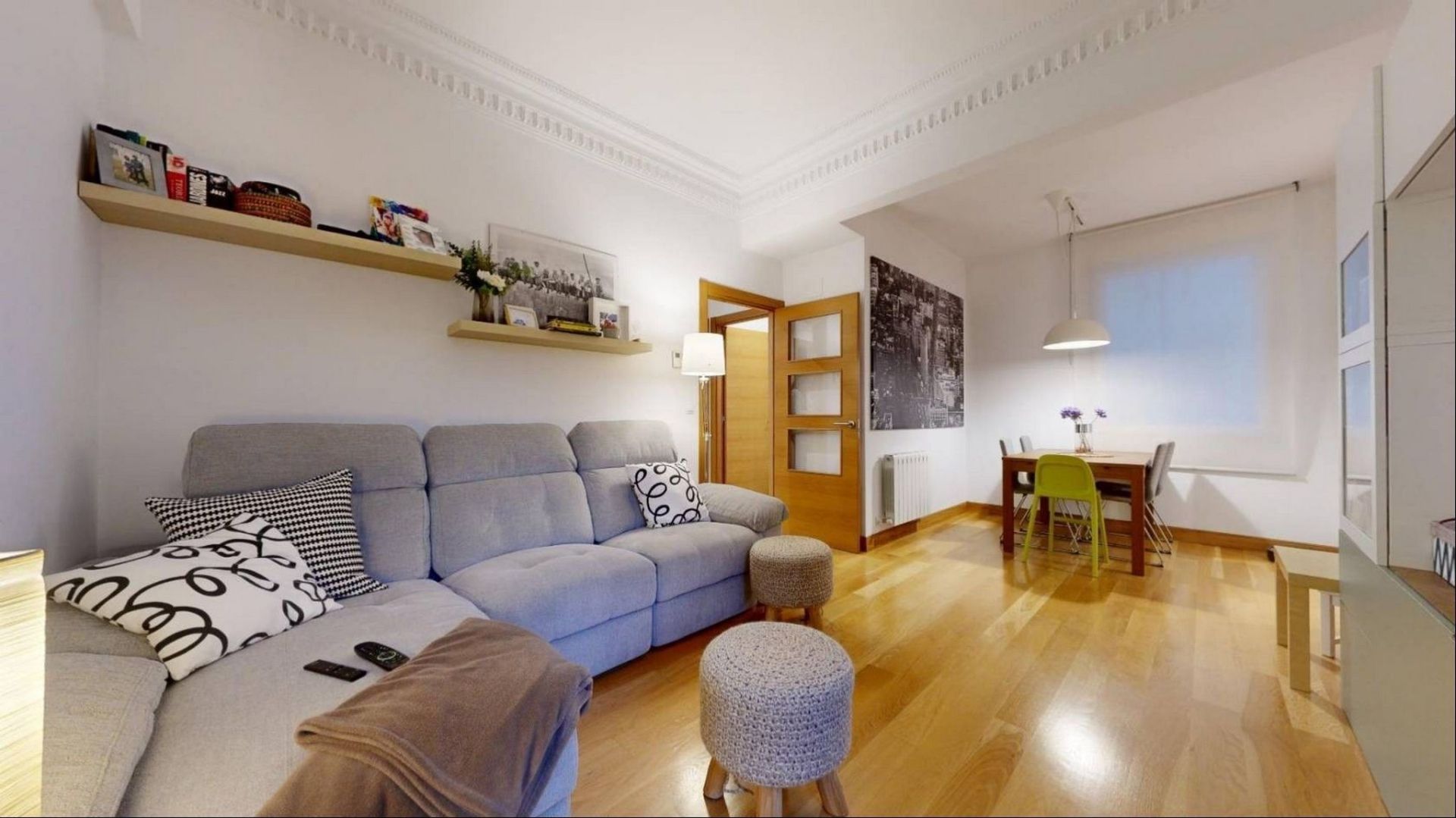 Living room of Flat to rent in Ripollet  with Air Conditioner, Furnished and TV