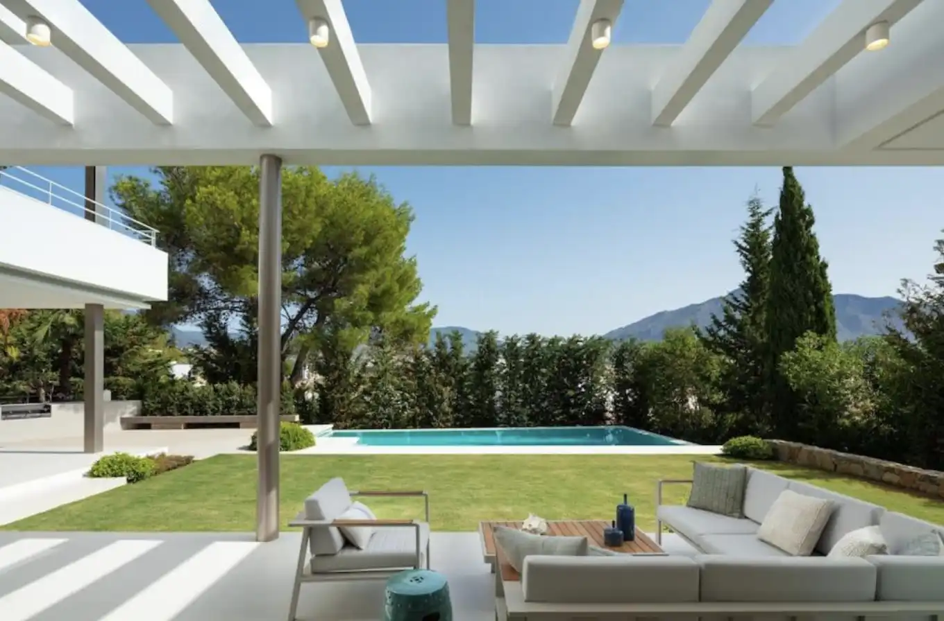 Garden of Houses for rent in Marbella  with Private garden, Terrace and Storage room