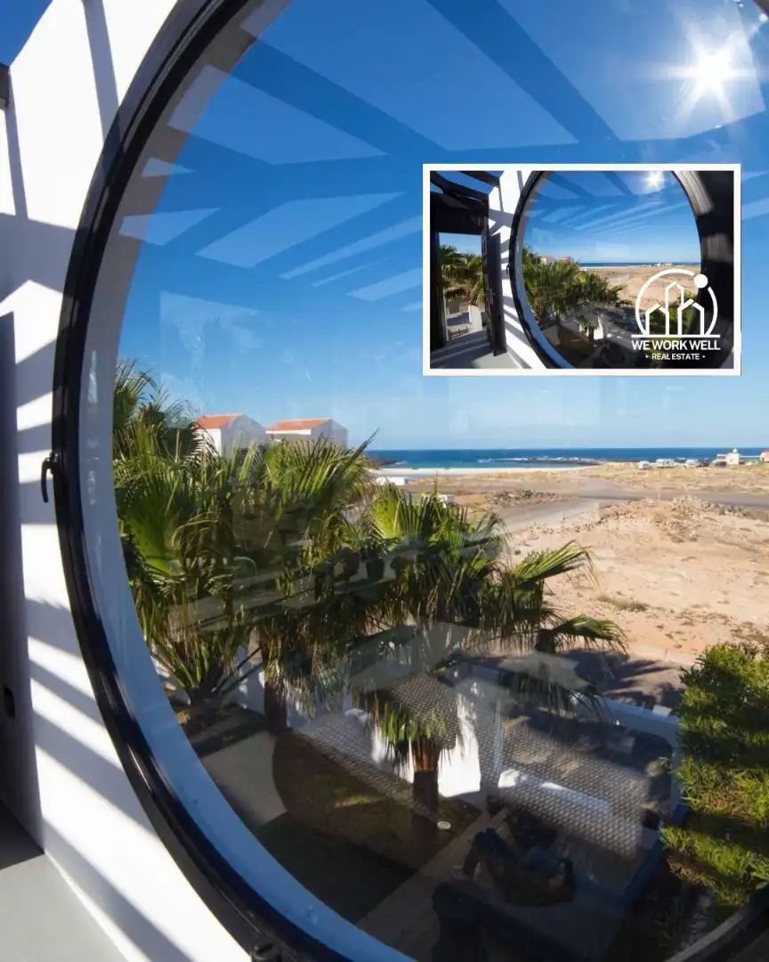 Vista exterior de Casa o xalet en venda en La Oliva amb Aire condicionat, Jardí privat i Parquet