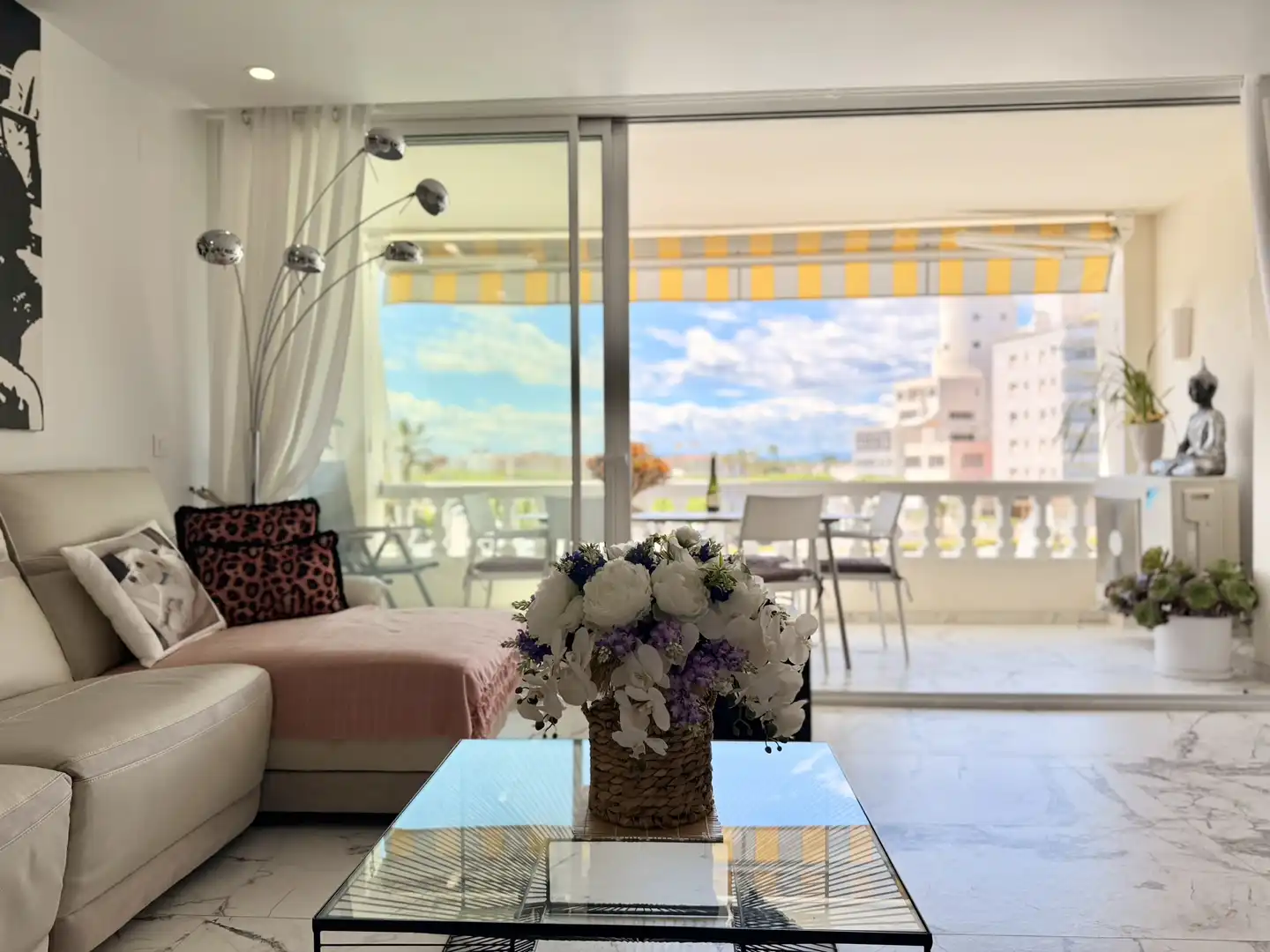 Sala de estar de Dúplex en venta en Empuriabrava con Calefacción, Terraza y Horno