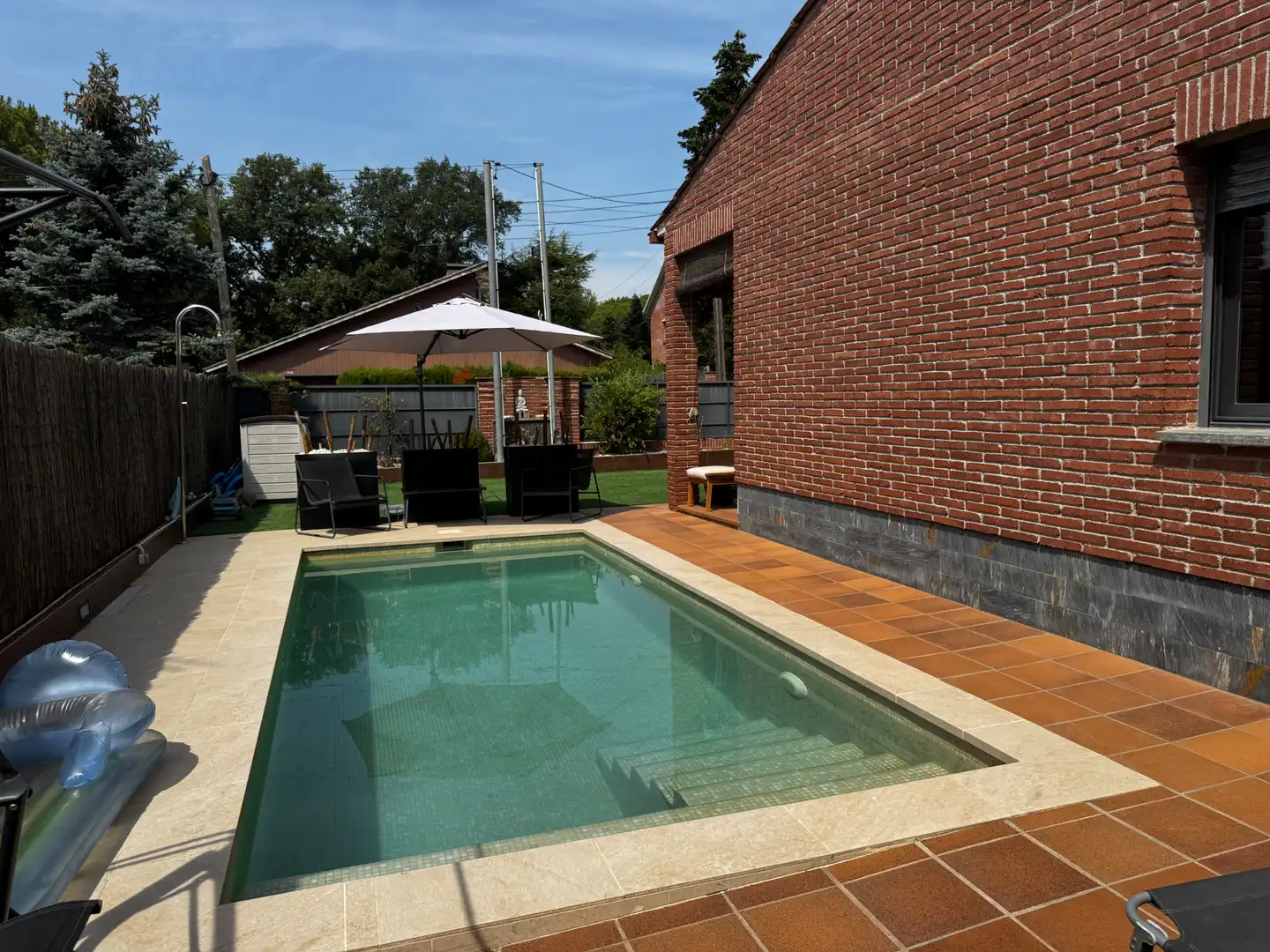 Piscina de Casa o xalet en venda en Sant Antoni de Vilamajor amb Aire condicionat, Calefacció i Jardí privat